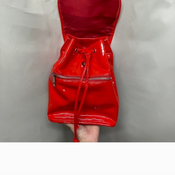 Red bag pack purse - Picture 2 of 5